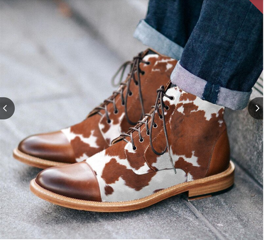 Spring Cowhide boot