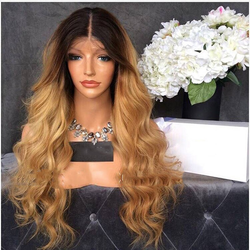 Matte Dark blonde Wig